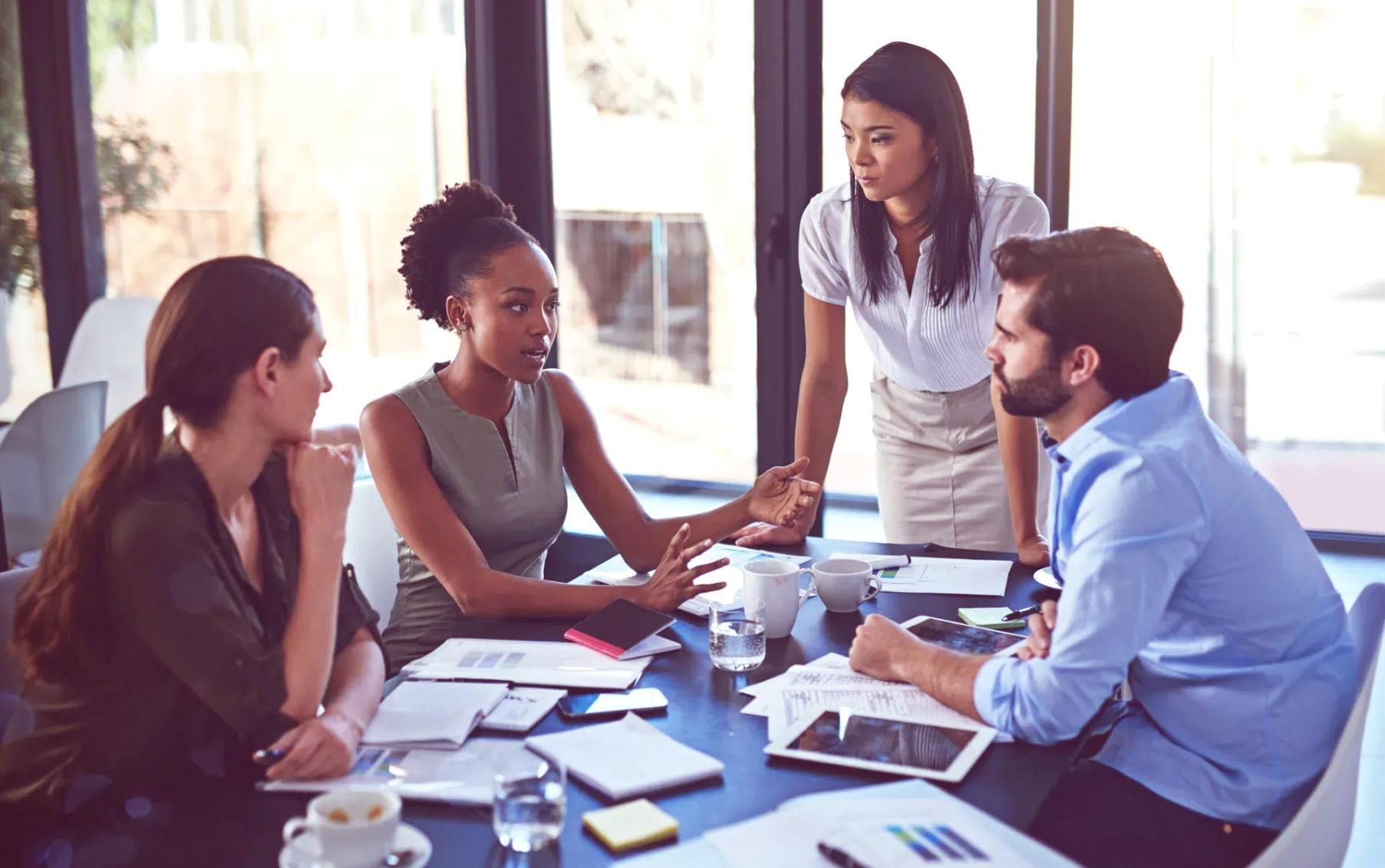 Kollaborative Online-Session in der Gruppe